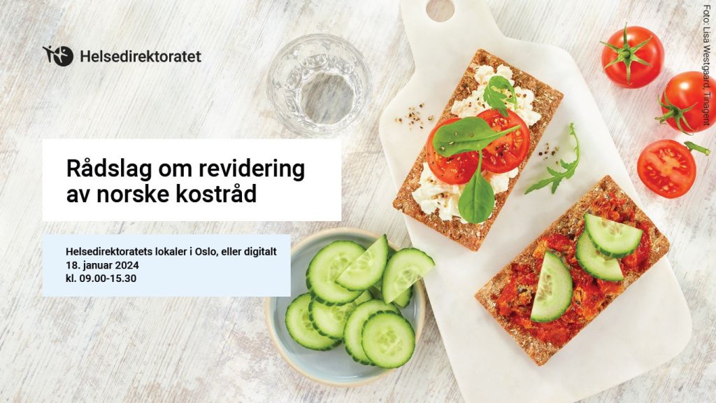 Rådslag Om Revidering Av Norske Kostråd - Helsedirektoratet